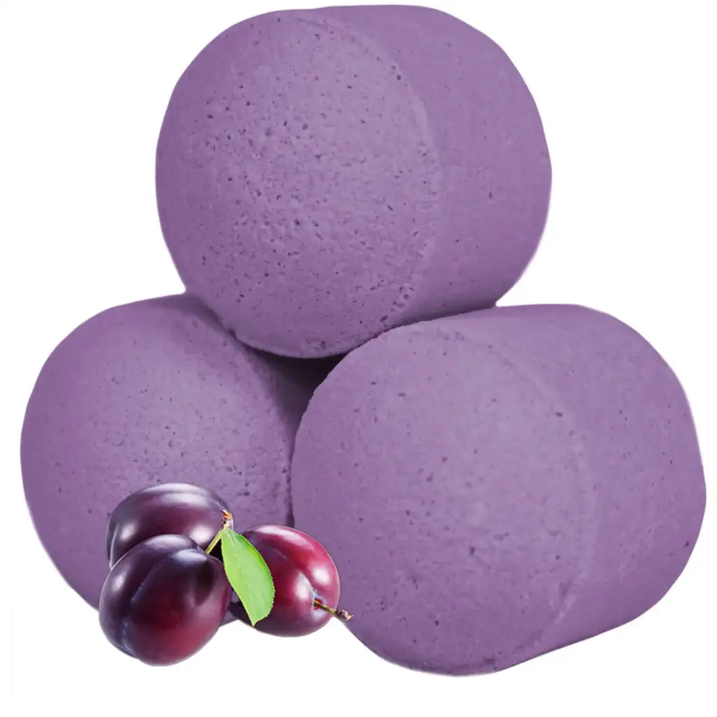1.3Kg Box of Chill Pills (Mini Bath Bombs) – Frosted Sugar Plum | www.artisangoods.co.uk