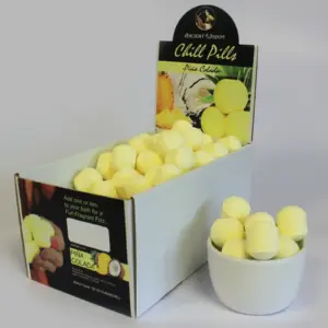 1.3Kg Box of  Chill Pills (Mini Bath Bombs) – Pinacolada | www.artisangoods.co.uk 2
