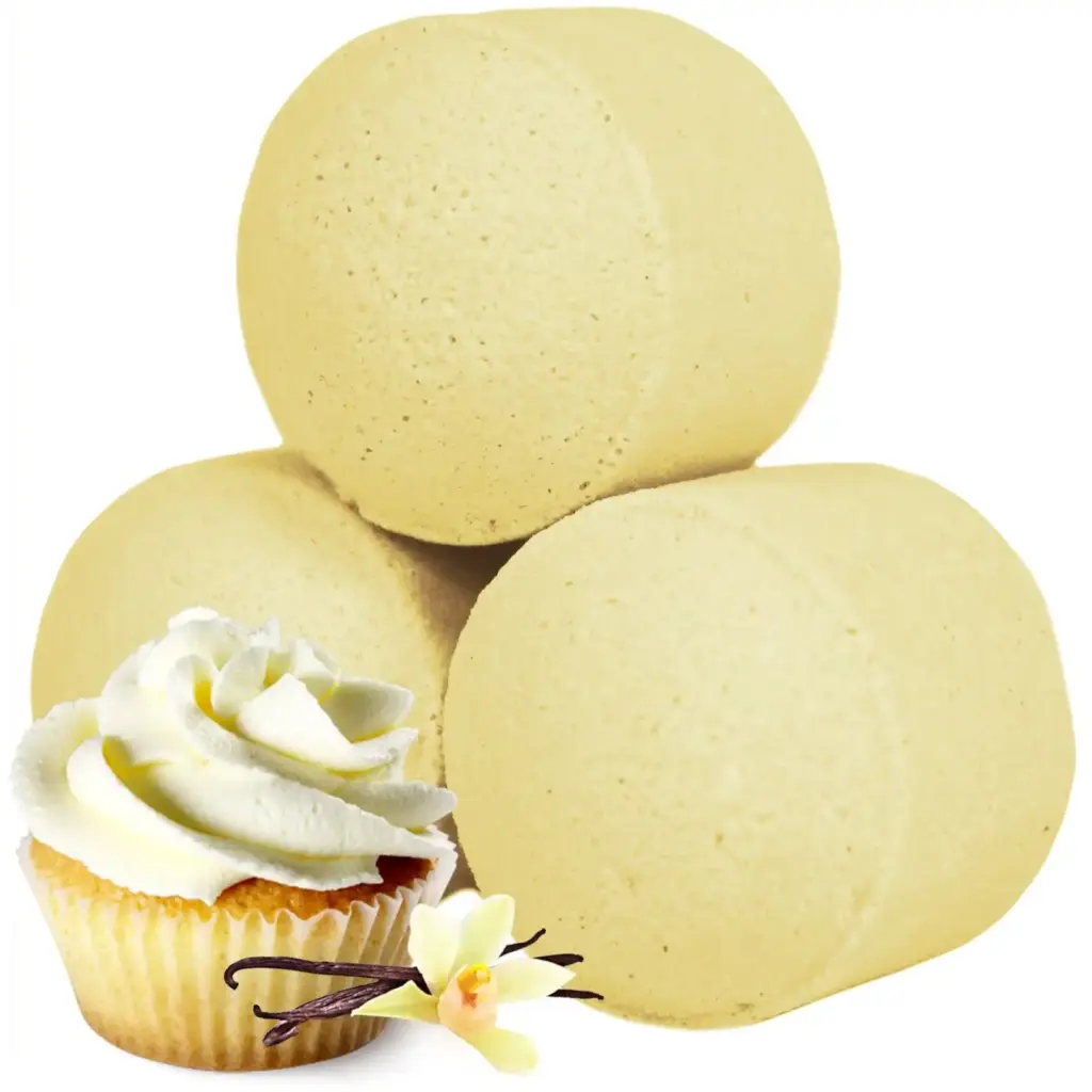1.3Kg Box of Chill Pills (Mini Bath Bombs) – Vanilla Cup Cake | www.artisangoods.co.uk