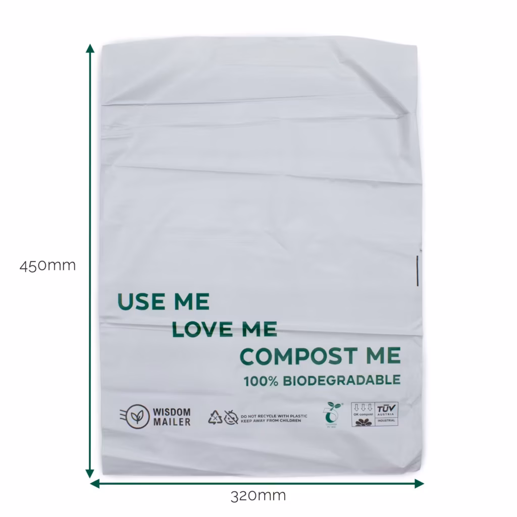 100% Biodegradable Mailer (320x450mm) | www.artisangoods.co.uk
