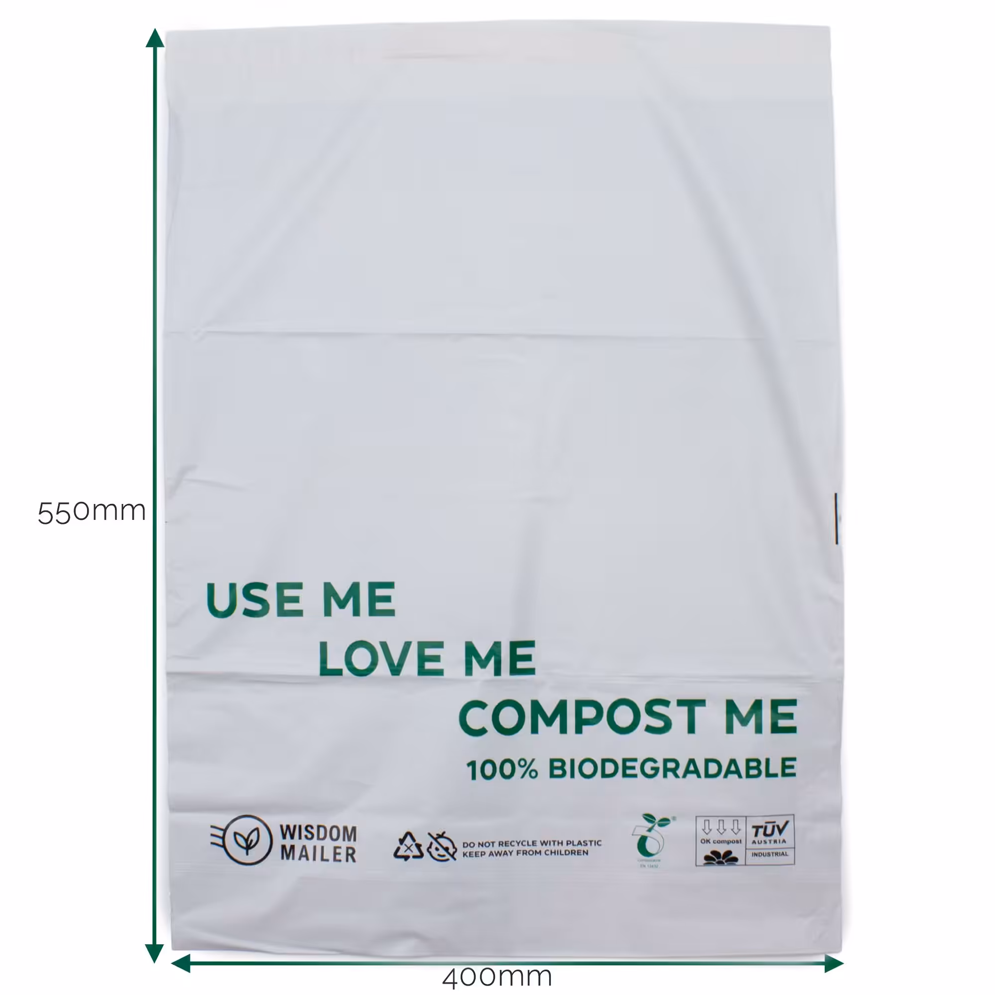100% Biodegradable Mailer (400x550mm) | www.artisangoods.co.uk 3 100% Biodegradable Mailer (400x550mm) - Image 2
