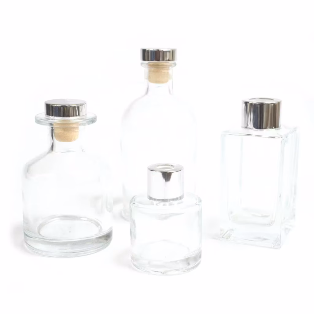 100 ml Square Long Reed Diffuser Bottlle – Clear | www.artisangoods.co.uk