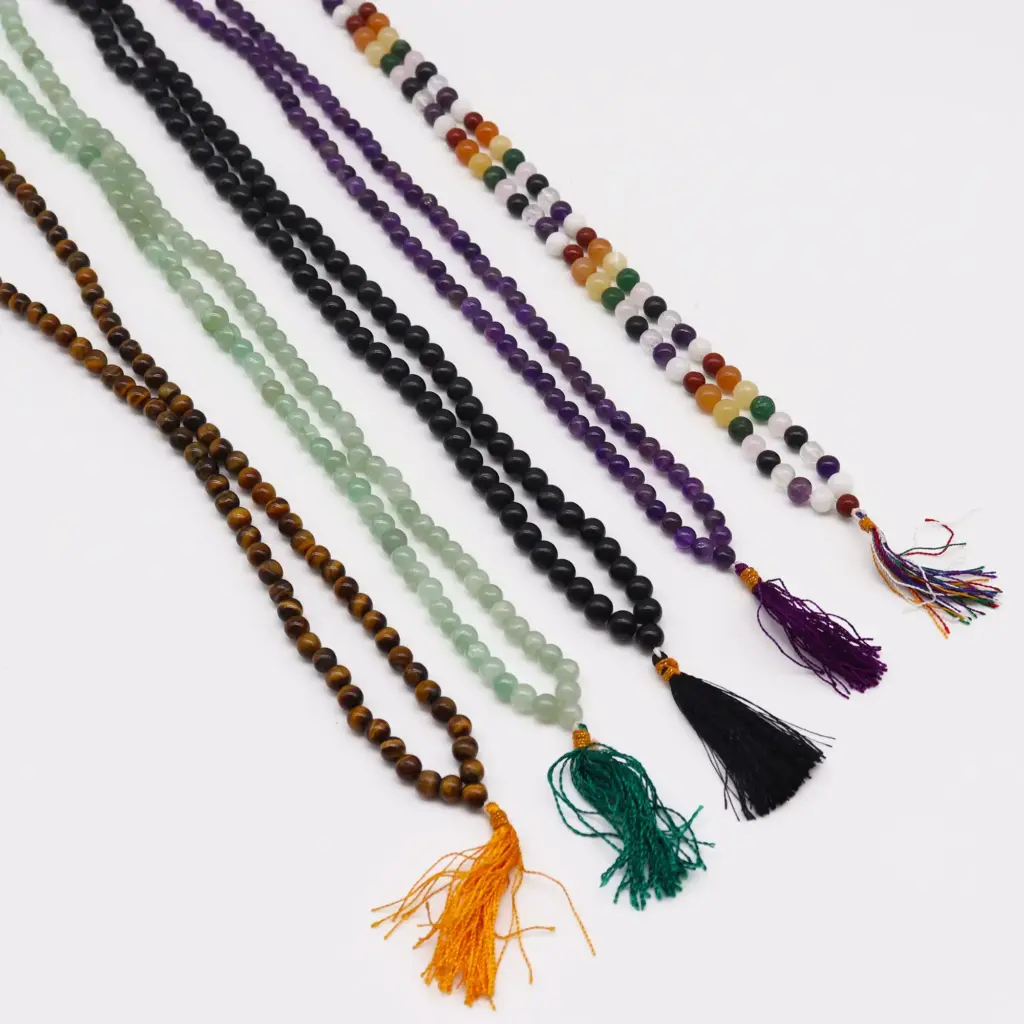 108 Bead Mala – 9 Planet Astro | www.artisangoods.co.uk 7 108 Bead Mala – 9 Planet Astro | www.artisangoods.co.uk 7