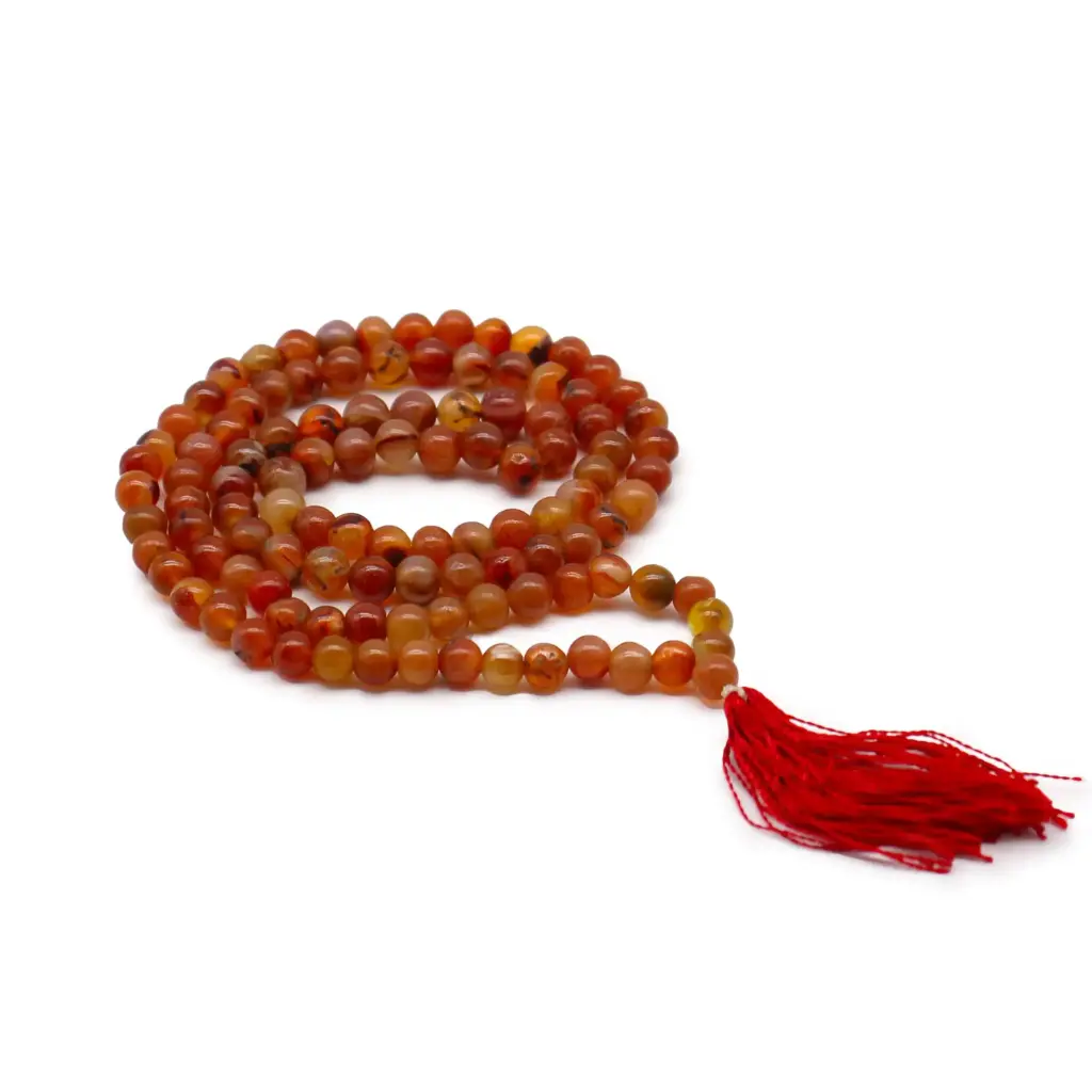108 Bead Mala – Carnelian | www.artisangoods.co.uk 2 108 Bead Mala – Carnelian | www.artisangoods.co.uk 2