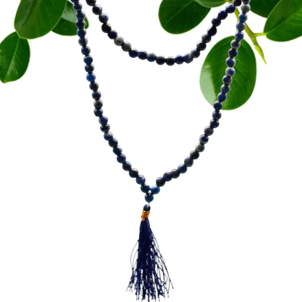 108 Bead Mala – Lapis | www.artisangoods.co.uk 4