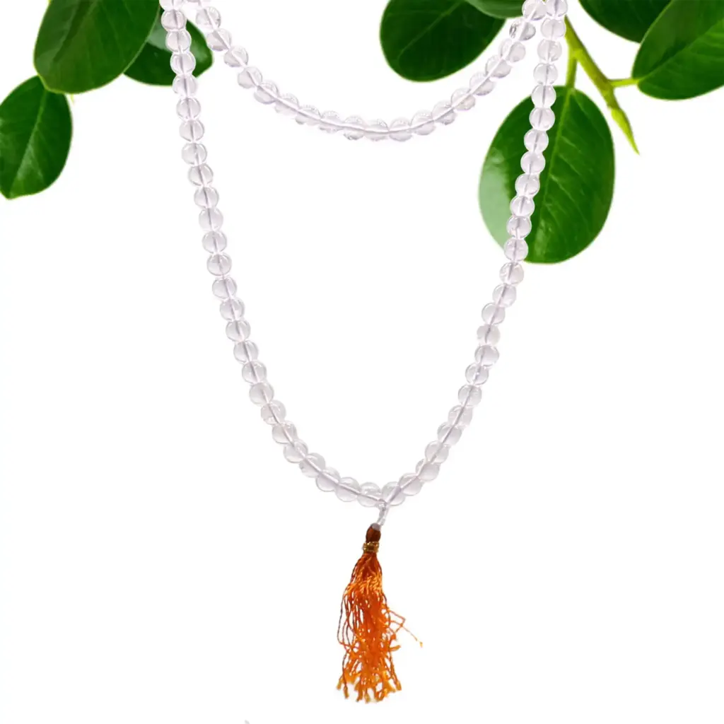 108 Bead Mala – Rock Crystal | www.artisangoods.co.uk 3