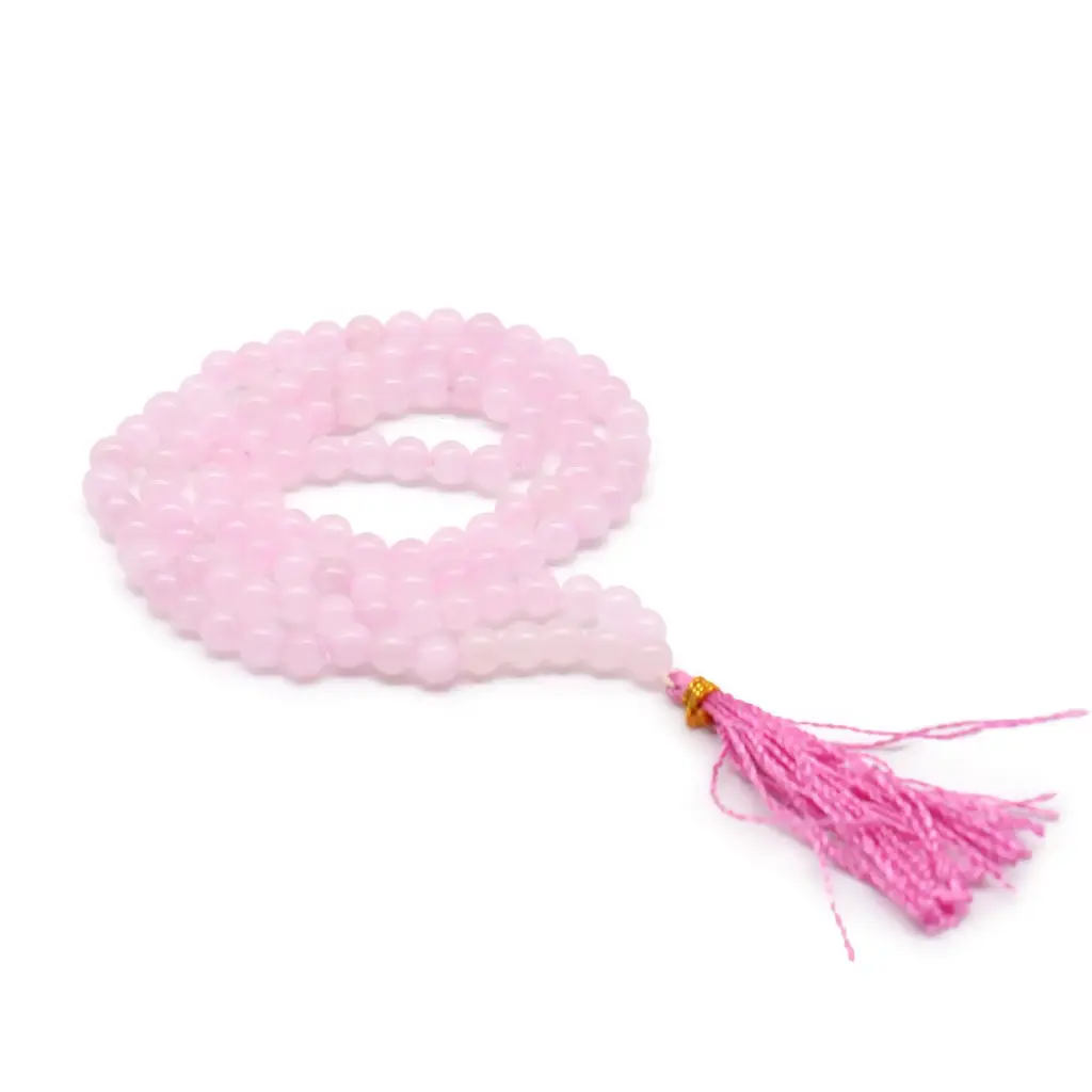 108 Bead Mala – Rose Quartz | www.artisangoods.co.uk 108 Bead Mala – Rose Quartz | www.artisangoods.co.uk