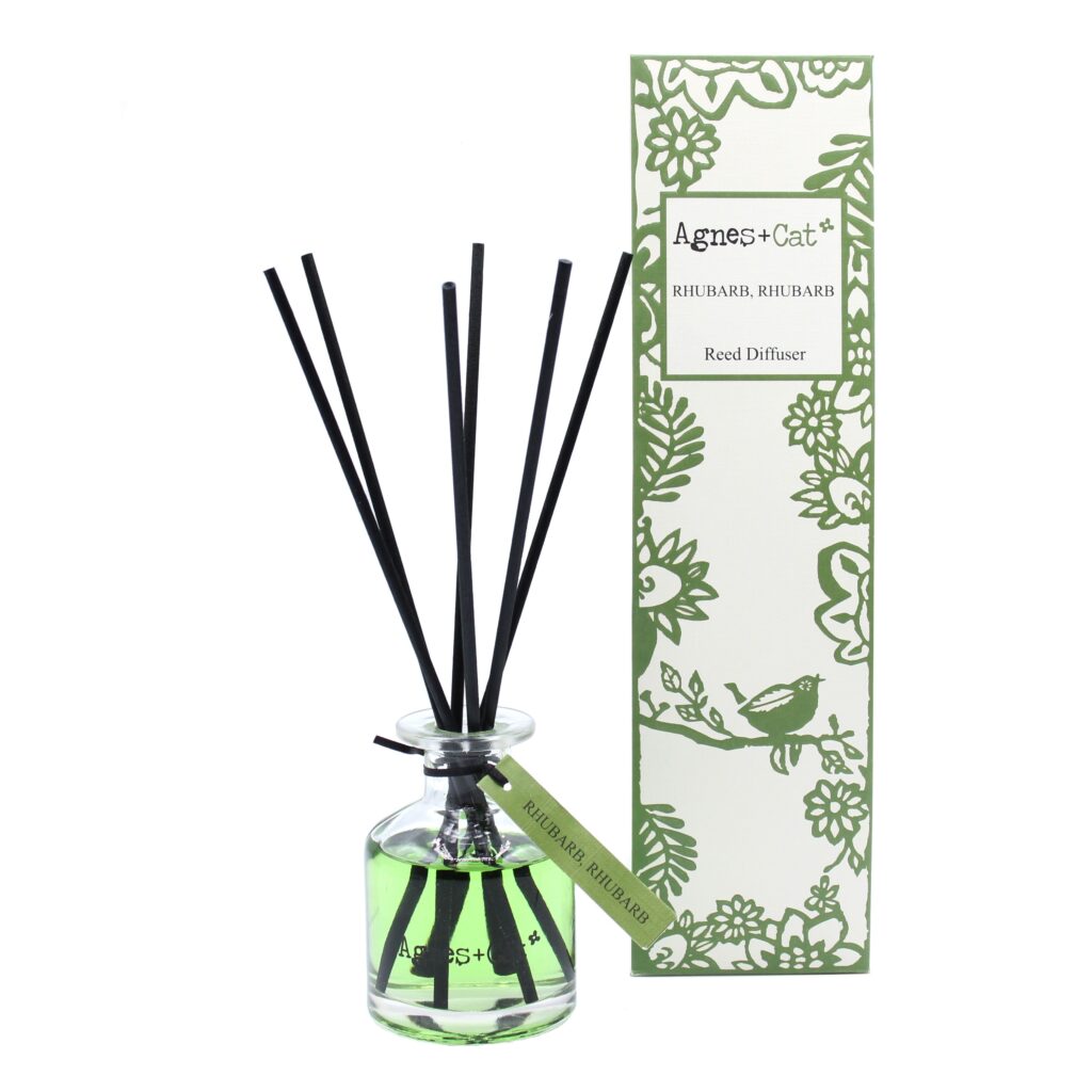 140ml Reed Diffuser – Rhubarb Rhubarb | www.artisangoods.co.uk