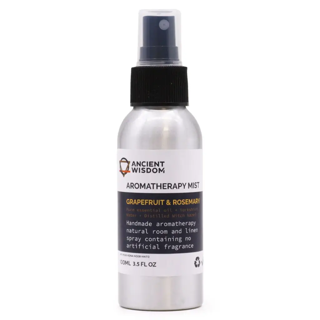 100ml Essential Oil Mist – Graperfruit and Rosemary | www.artisangoods.co.uk