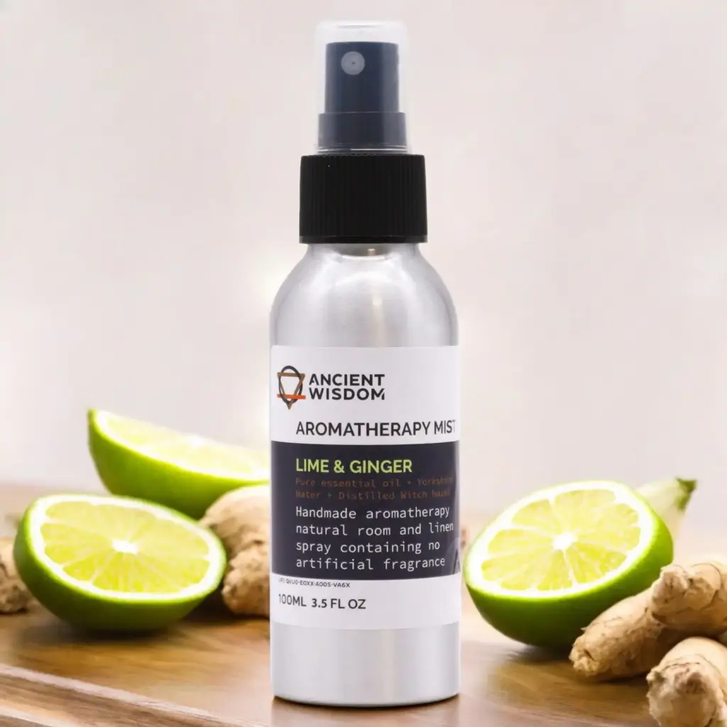 100ml Essential Oil Mist – Lime & Ginger | www.artisangoods.co.uk 3