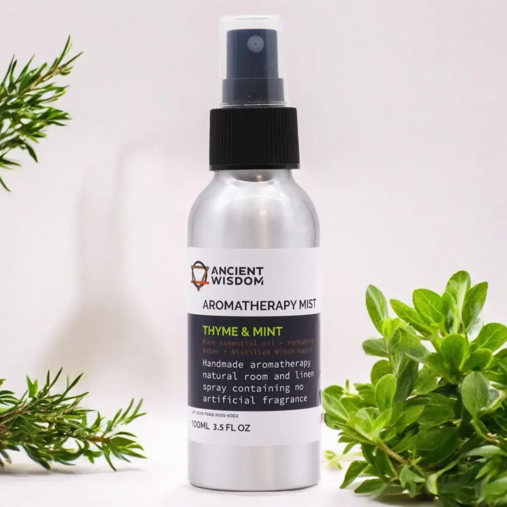 100ml Essential Oil Mist – Thyme & Mint | www.artisangoods.co.uk 3 100ml Essential Oil Mist – Thyme & Mint | www.artisangoods.co.uk 3
