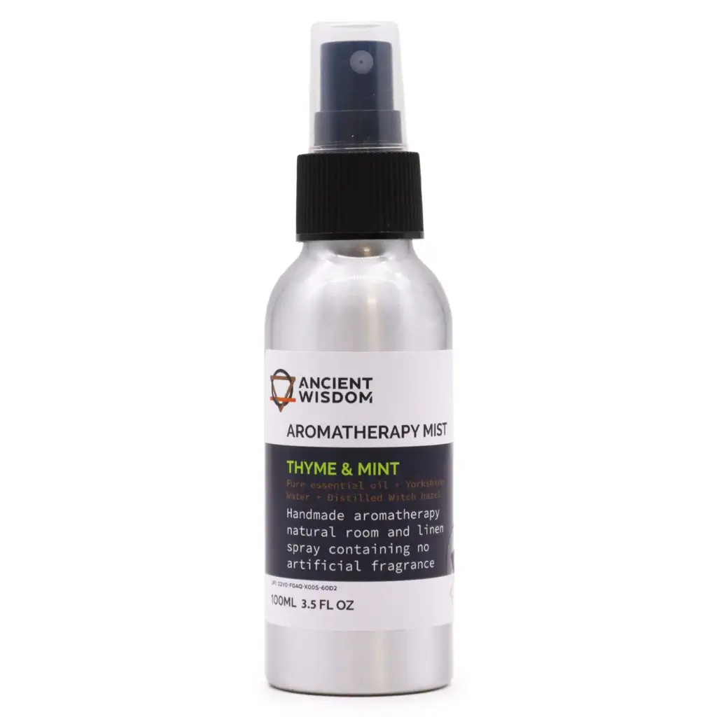 100ml Essential Oil Mist – Thyme & Mint | www.artisangoods.co.uk