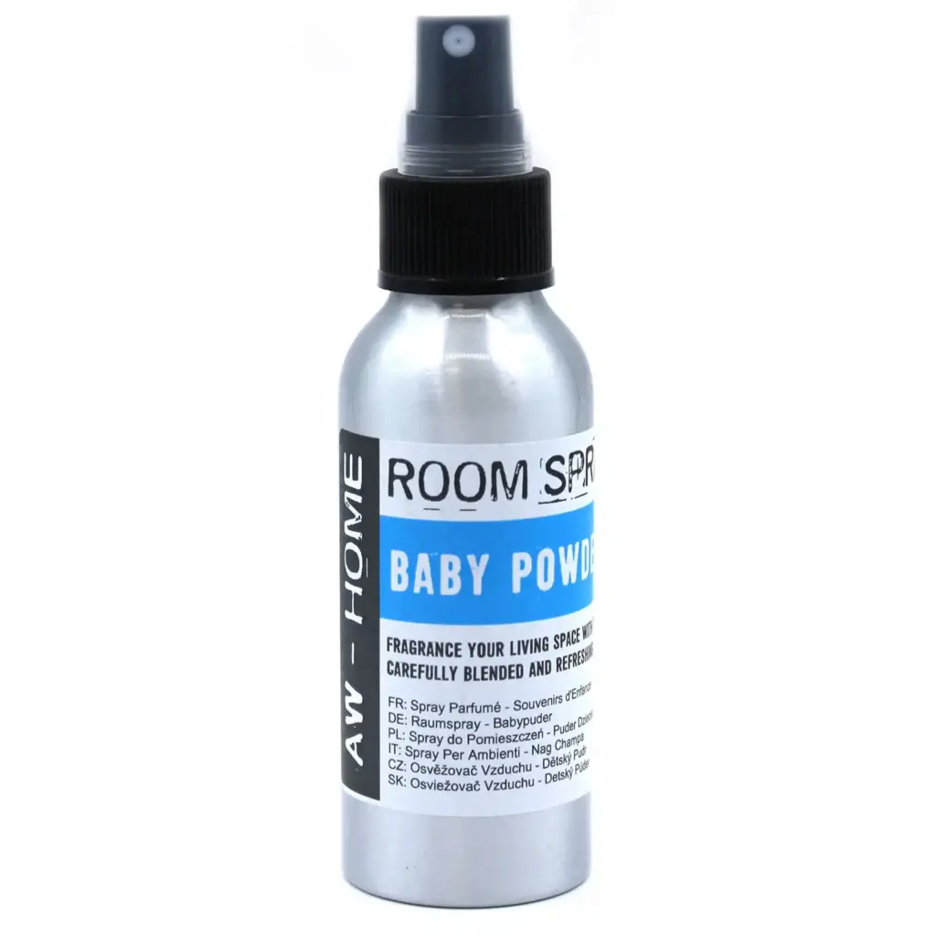 100ml Room Spray – Baby Powder | www.artisangoods.co.uk