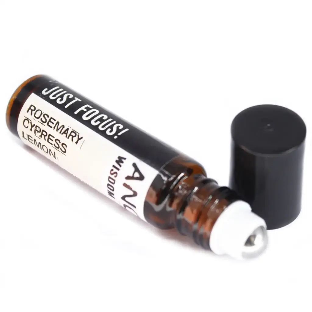 10ml Roll On Essential Oil Blend – Just Focus! | www.artisangoods.co.uk 3