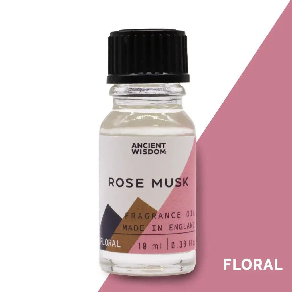 10ml Rose Musk Fragrance Oil | www.artisangoods.co.uk