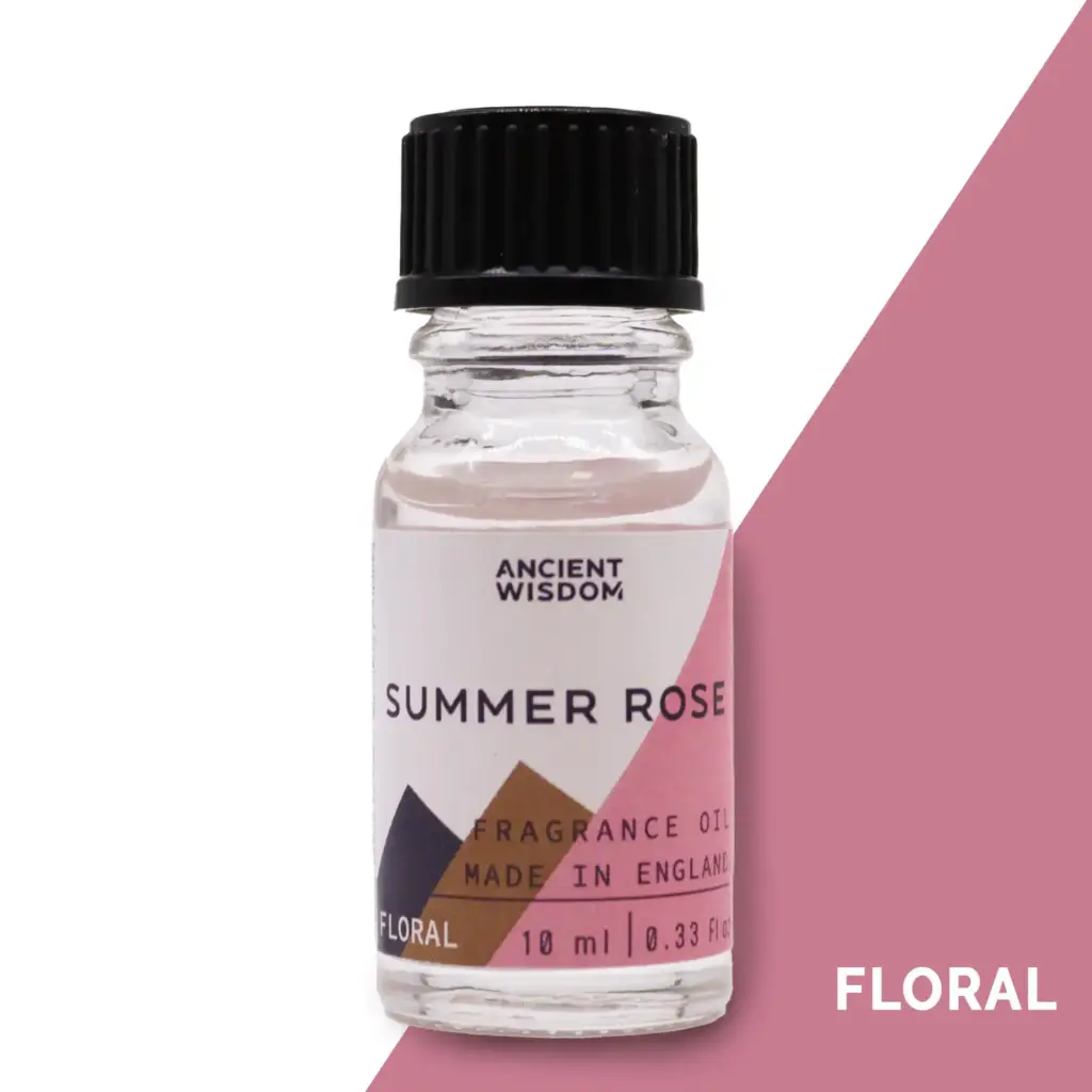 10ml Summer Rose Fragrance Oil | www.artisangoods.co.uk