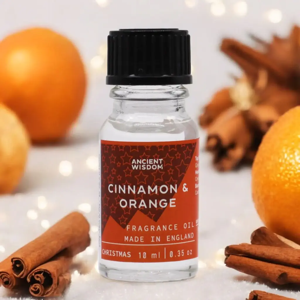 10ml Xmas Cinnamon & Orange Fragrance Oil | www.artisangoods.co.uk
