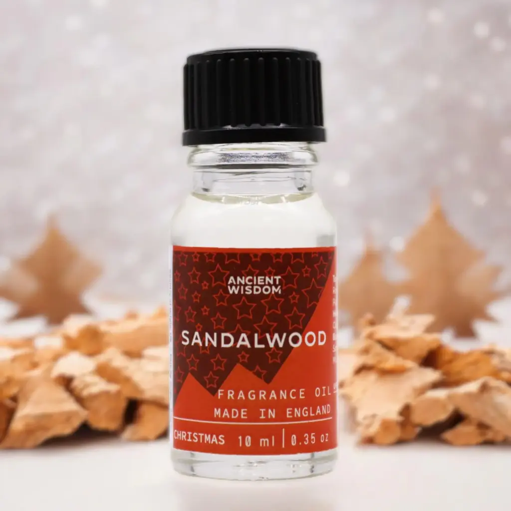 10ml Xmas Sandalwood Fragrance Oil | www.artisangoods.co.uk