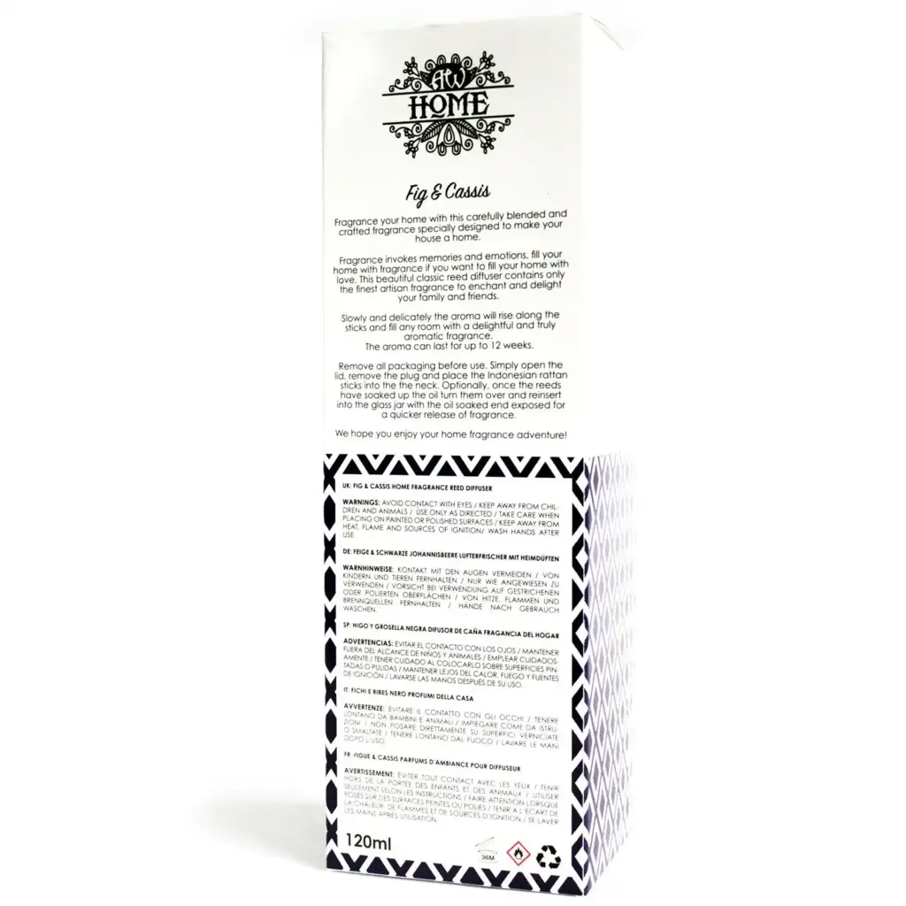 120ml Reed Diffuser – Fig & Cassis | www.artisangoods.co.uk 5