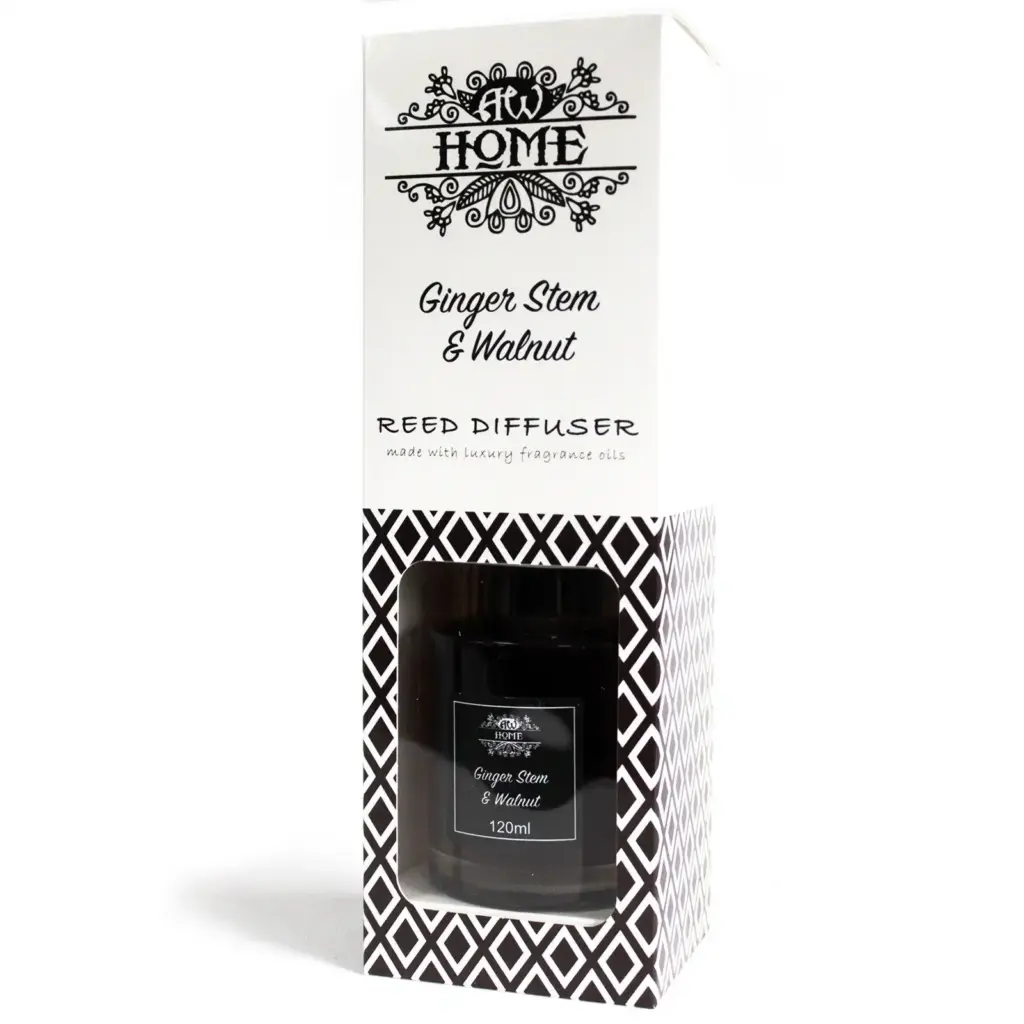 120ml Reed Diffuser – Ginger Stem & Walnut | www.artisangoods.co.uk 3