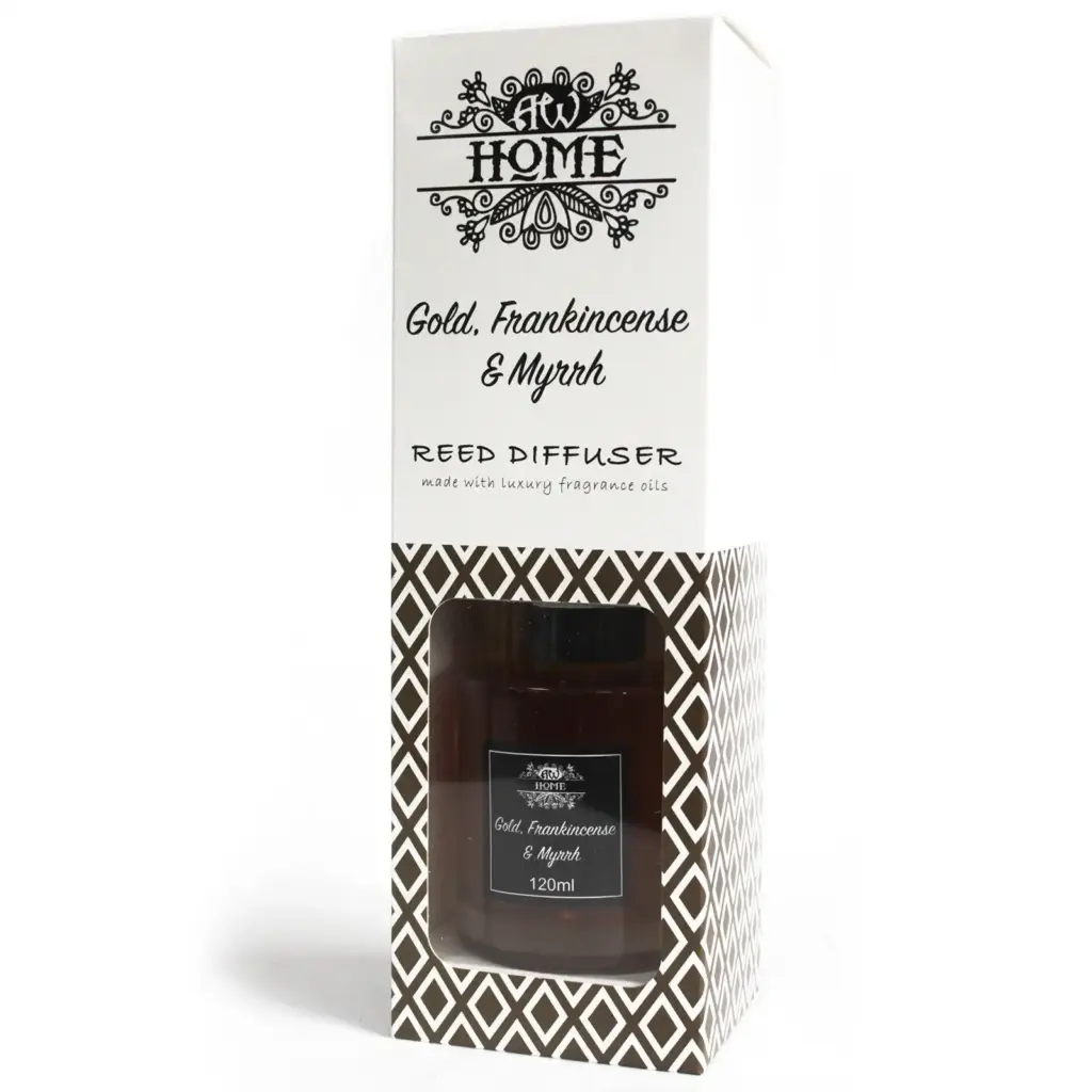 120ml Reed Diffuser – Gold, Frankincense & Myrrh | www.artisangoods.co.uk 3 120ml Reed Diffuser – Gold, Frankincense & Myrrh | www.artisangoods.co.uk 3