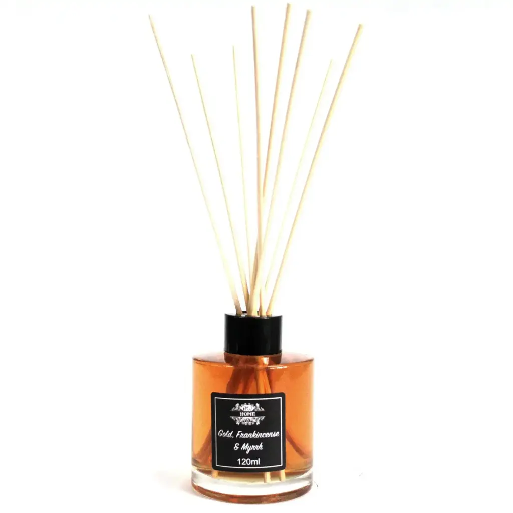 120ml Reed Diffuser – Gold, Frankincense & Myrrh | www.artisangoods.co.uk 2 120ml Reed Diffuser – Gold, Frankincense & Myrrh | www.artisangoods.co.uk 2