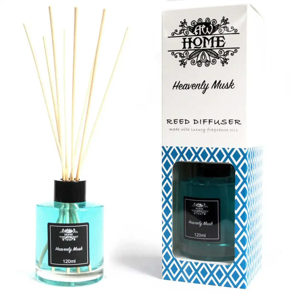 120ml Reed Diffuser –  Heavenly Musk | www.artisangoods.co.uk