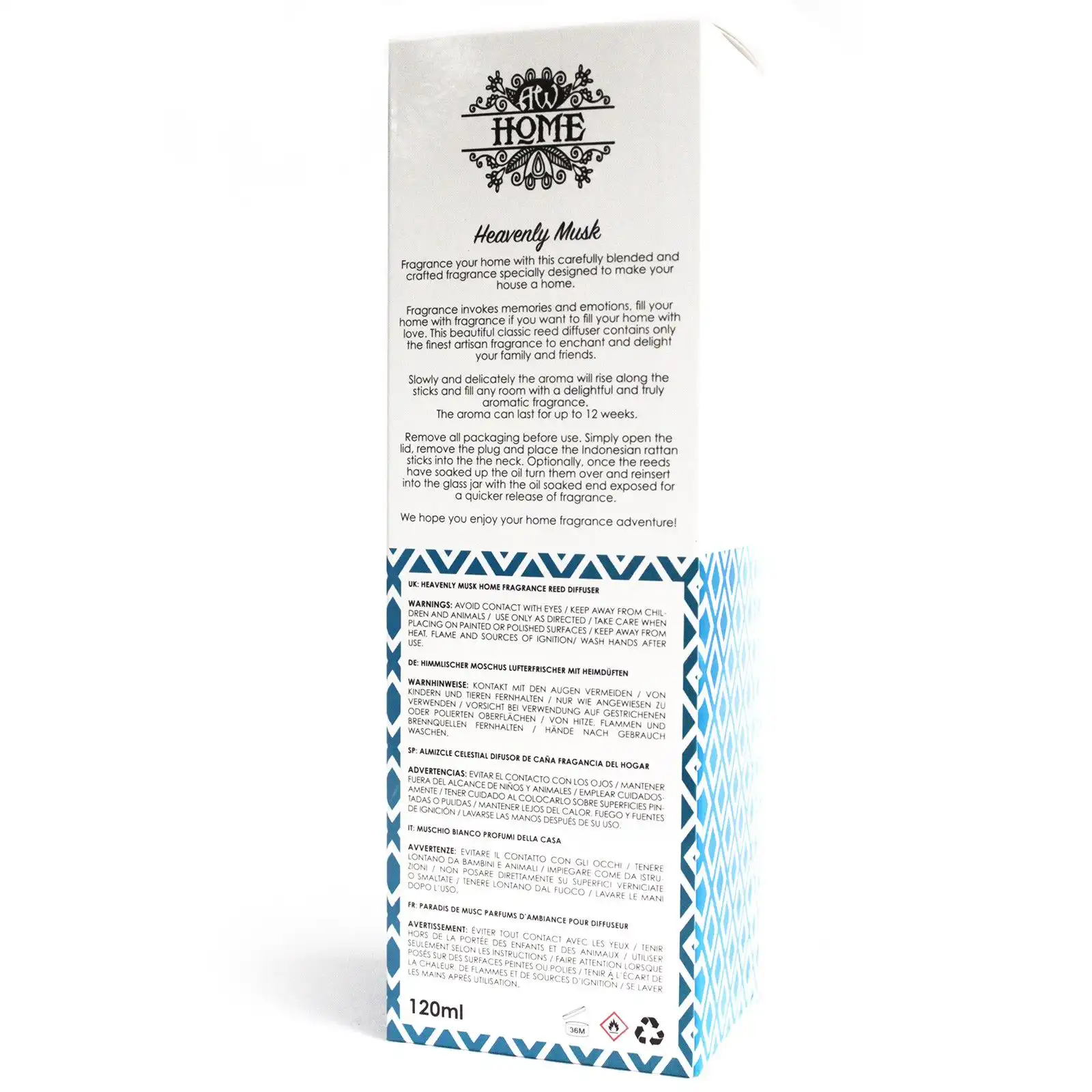 120ml Reed Diffuser – Heavenly Musk | www.artisangoods.co.uk 6 120ml Reed Diffuser – Heavenly Musk | www.artisangoods.co.uk 5