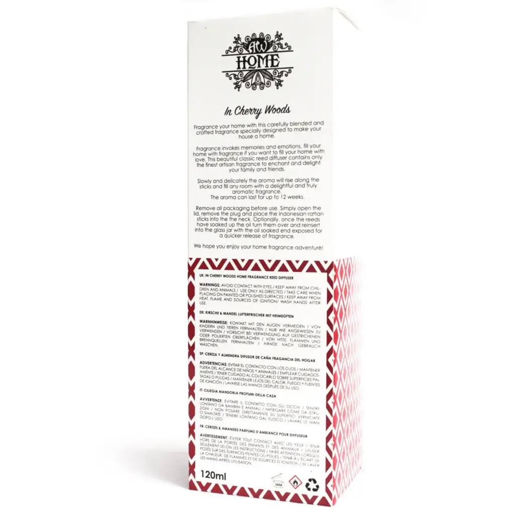 120ml Reed Diffuser – In Cherry Woods | www.artisangoods.co.uk 5 120ml Reed Diffuser – In Cherry Woods | www.artisangoods.co.uk 5