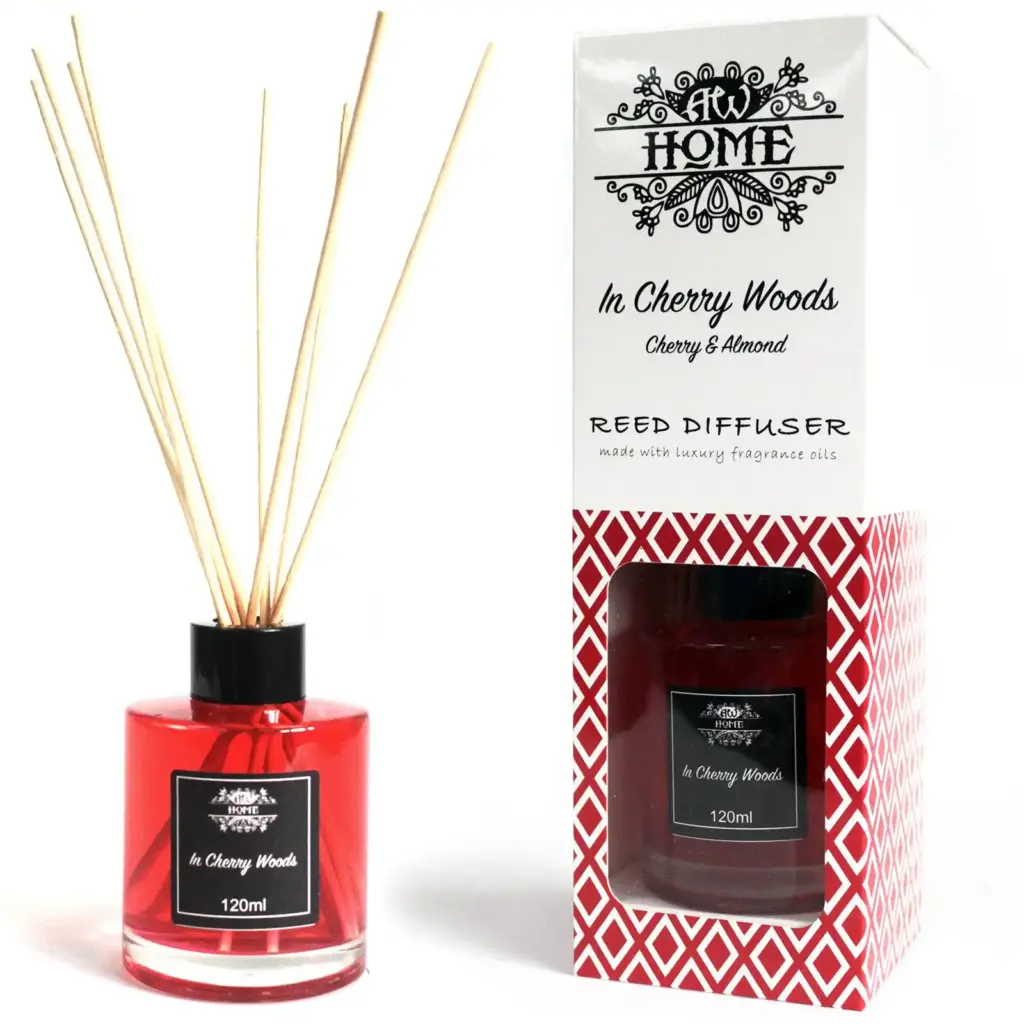 120ml Reed Diffuser –  In Cherry Woods | www.artisangoods.co.uk
