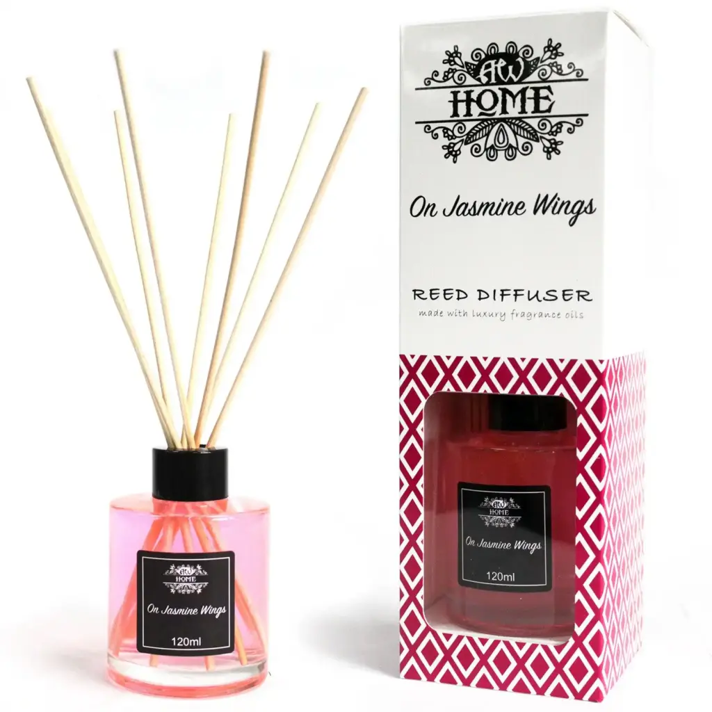 120ml Reed Diffuser – On Jasmine Wings | www.artisangoods.co.uk