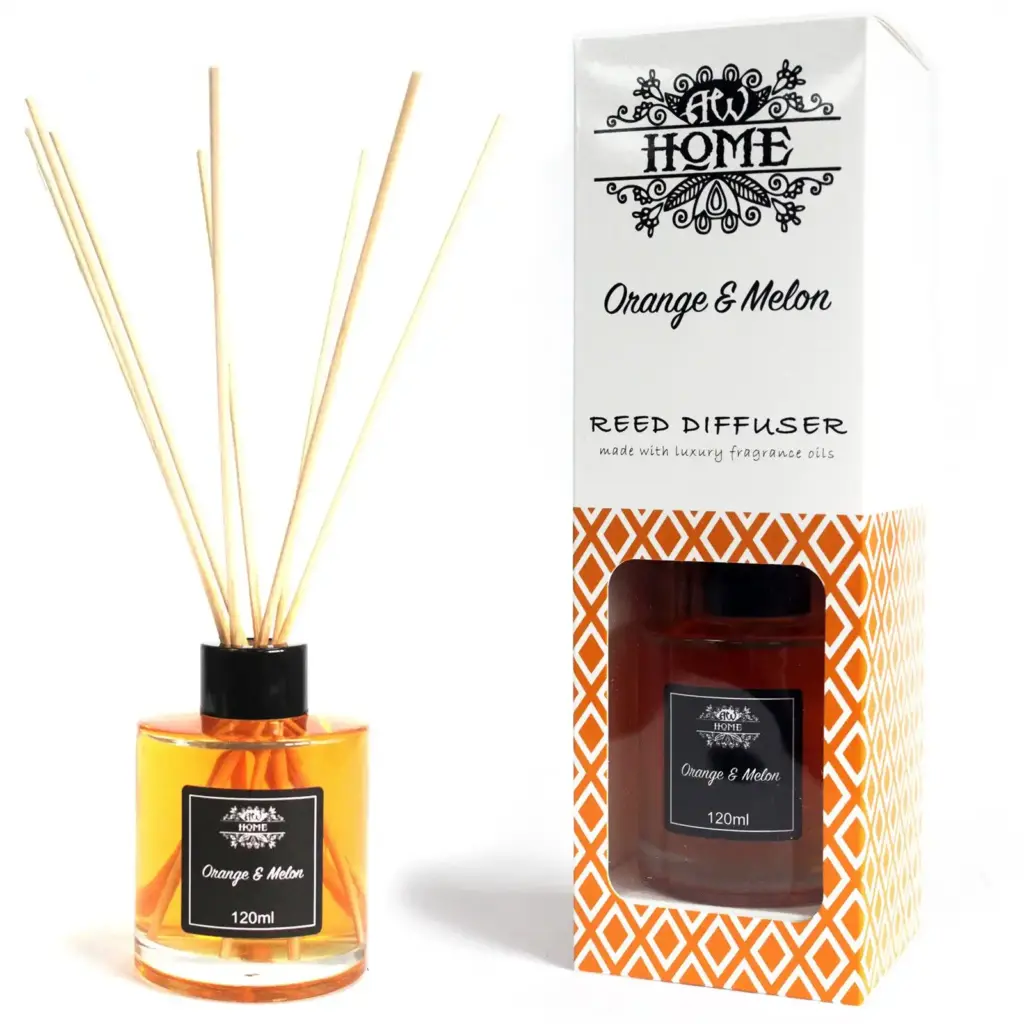 120ml Reed Diffuser – Orange & Melon | www.artisangoods.co.uk
