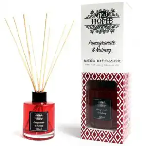 120ml Reed Diffuser –  Pomegranate & Nutmeg | www.artisangoods.co.uk 1