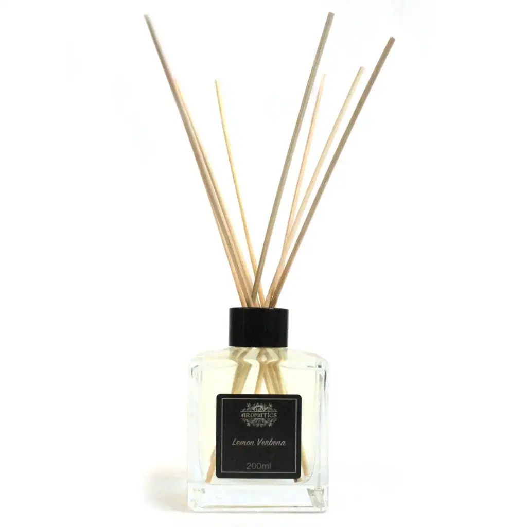200ml Lemon Verbena Essential Oil Reed Diffuser | www.artisangoods.co.uk 4