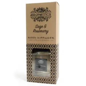 200ml Sage & Rosemary Essential Oil Reed Diffuser | www.artisangoods.co.uk 3