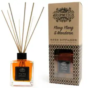 200ml Ylang Ylang & Mandarin Essential Oil Reed Diffuser | www.artisangoods.co.uk 1