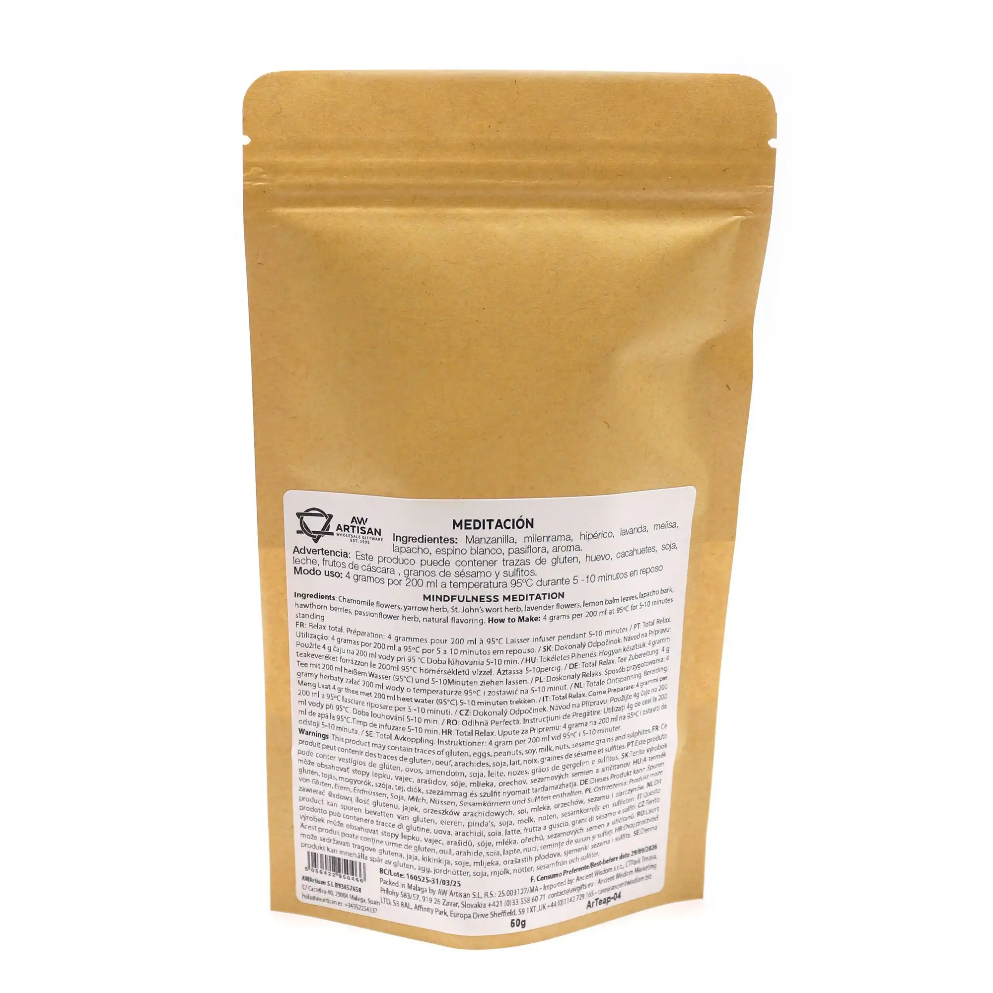 50g Mindfulness Meditation | www.artisangoods.co.uk 5 50g Mindfulness Meditation | www.artisangoods.co.uk 4