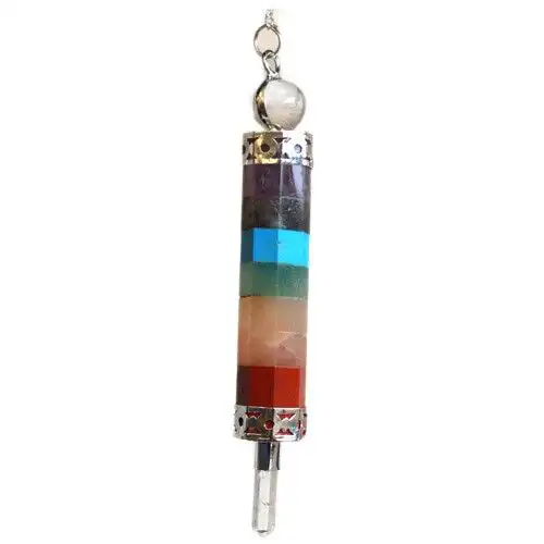 7 Charka 3 Piece Joint Pendulum | www.artisangoods.co.uk 3 7 Charka 3 Piece Joint Pendulum | www.artisangoods.co.uk 2