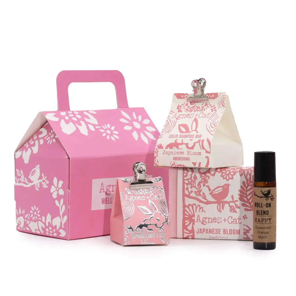 Agnes & Cat Wellness Gift Set – Bloom & Bliss | www.artisangoods.co.uk Agnes & Cat Wellness Gift Set – Bloom & Bliss | www.artisangoods.co.uk