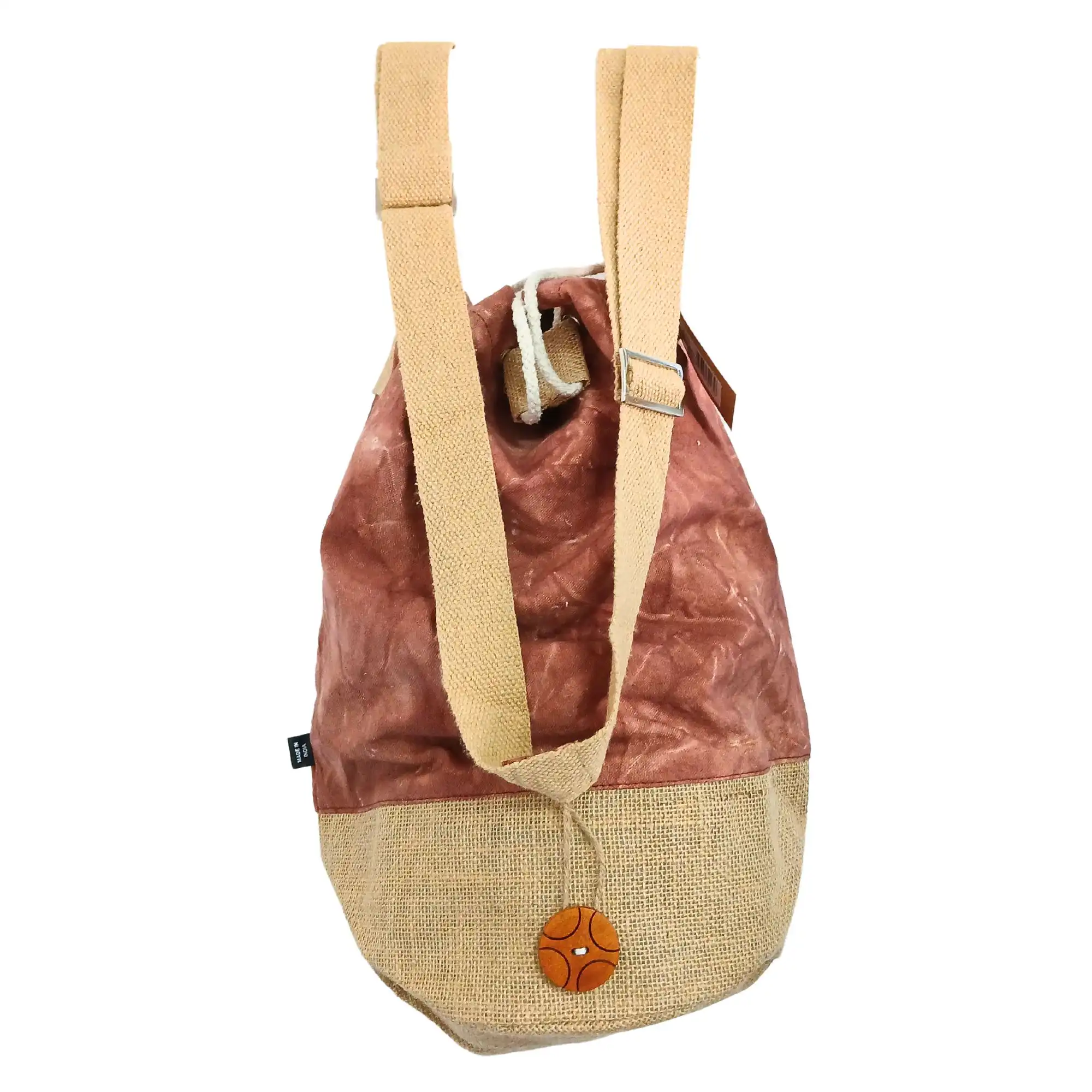 All Natural Backpack – Terracotta Stonewash – Hamsa | www.artisangoods.co.uk 3 All Natural Backpack – Terracotta Stonewash – Hamsa | www.artisangoods.co.uk 2