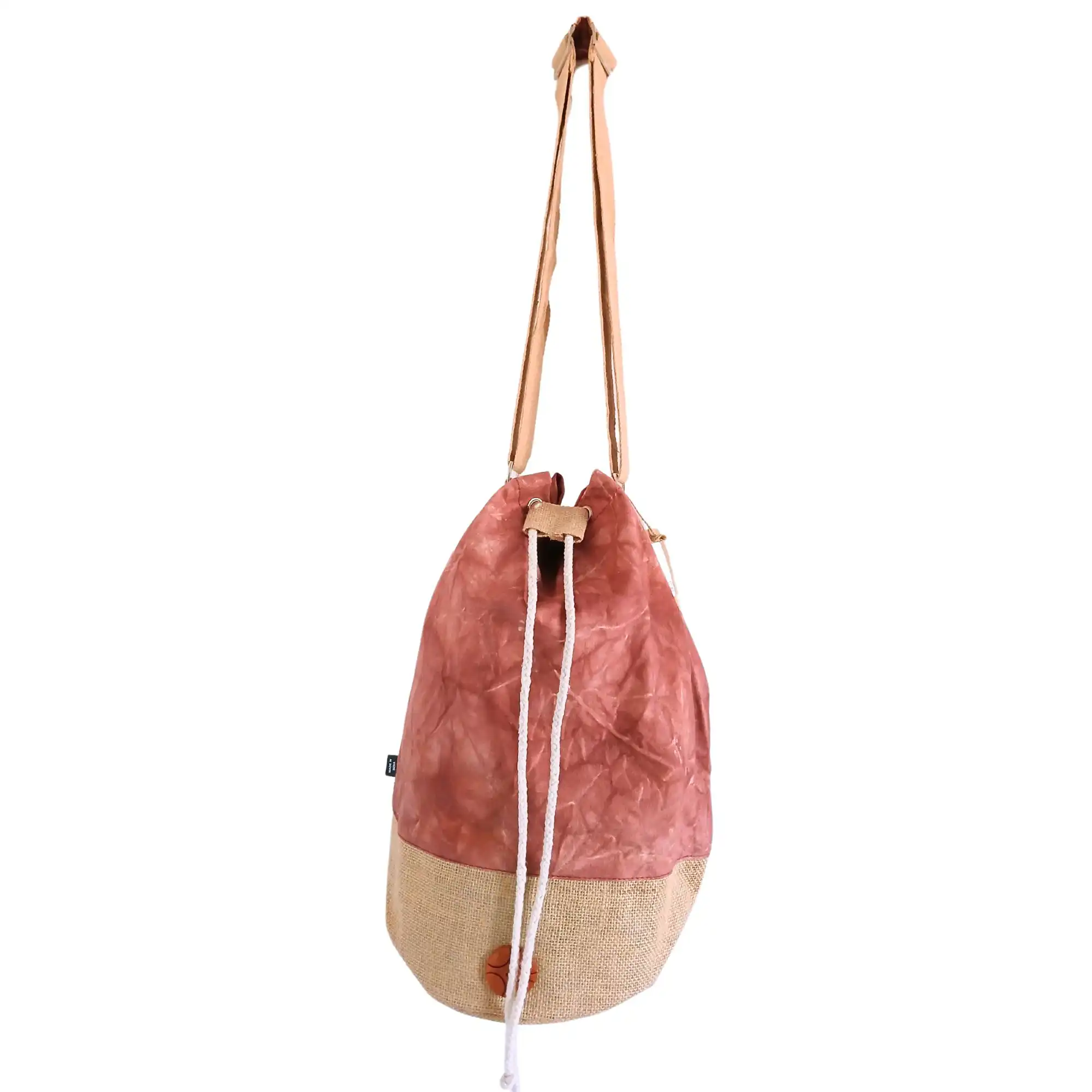 All Natural Backpack – Terracotta Stonewash – Hamsa | www.artisangoods.co.uk 2 All Natural Backpack – Terracotta Stonewash – Hamsa | www.artisangoods.co.uk 1