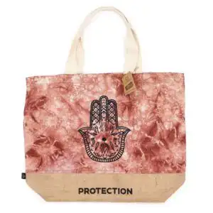 All Natural Bag – Terracotta Stonewash – Hamsa – Protection | www.artisangoods.co.uk All Natural Bag – Terracotta Stonewash – Hamsa – Protection | www.artisangoods.co.uk 1