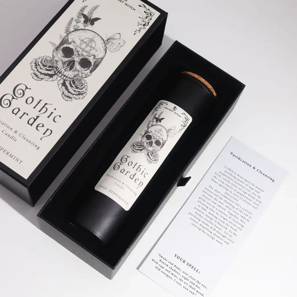 Ancient Witch Ritual Candles – Gothic Garden | www.artisangoods.co.uk 6