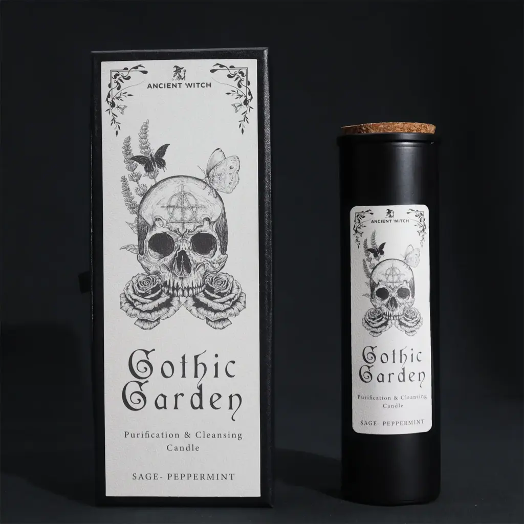 Ancient Witch Ritual Candles – Gothic Garden | www.artisangoods.co.uk 4