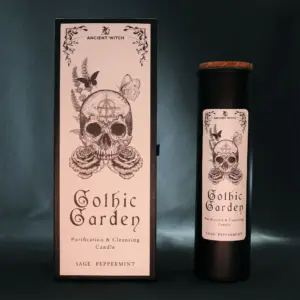 Ancient Witch Ritual Candles – Gothic Garden | www.artisangoods.co.uk 3