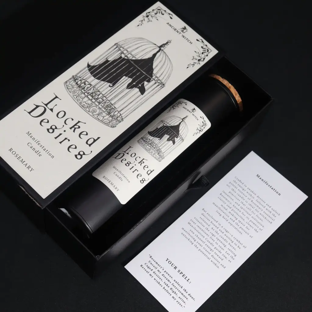 Ancient Witch Ritual Candles – Locked Desires | www.artisangoods.co.uk 2