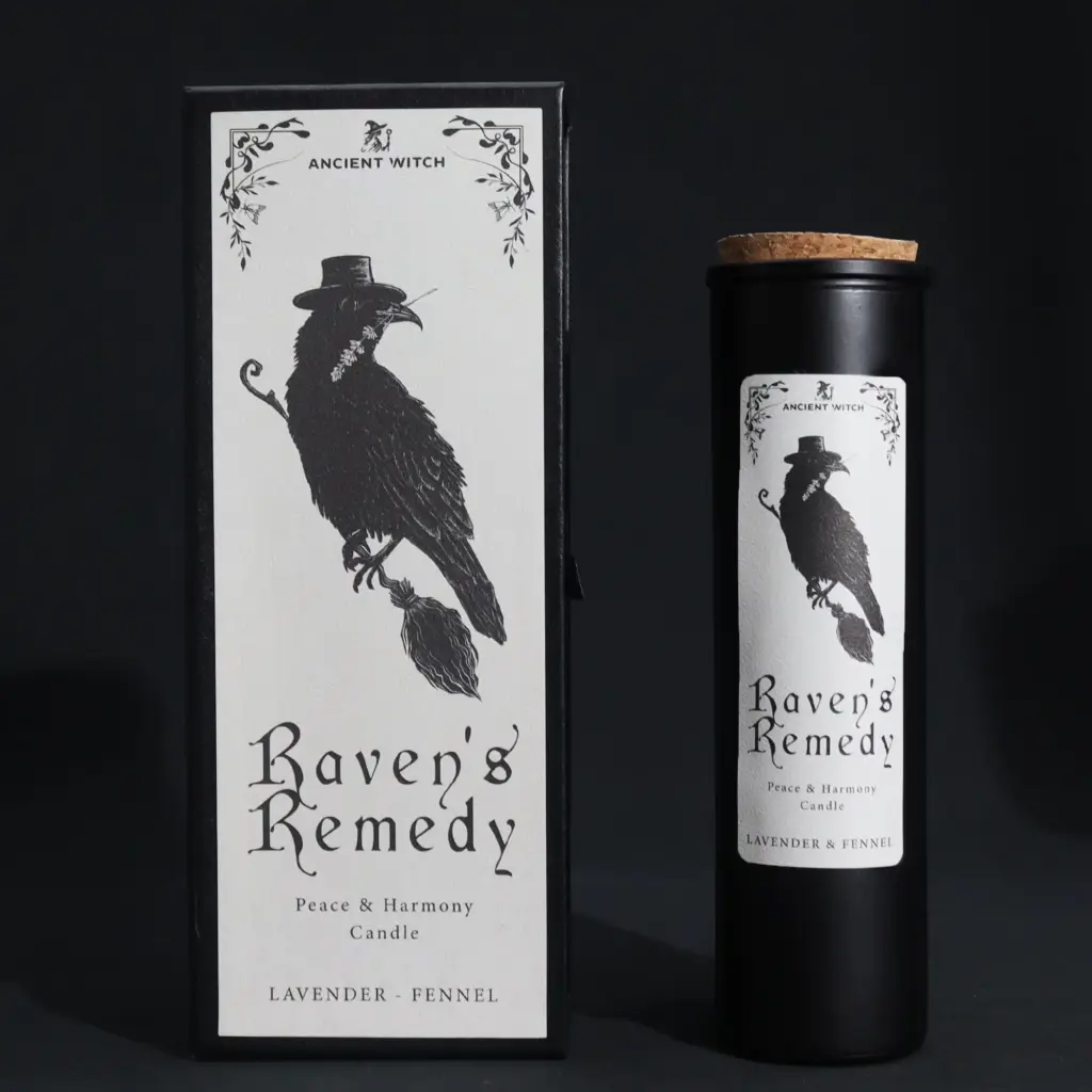 Ancient Witch Ritual Candles – Ravens’ Remedy | www.artisangoods.co.uk