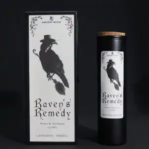 Ancient Witch Ritual Candles – Ravens’ Remedy | www.artisangoods.co.uk 1