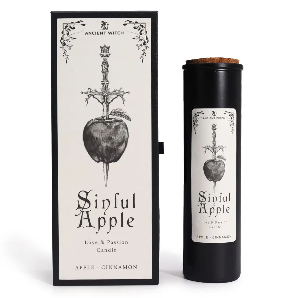 Ancient Witch Ritual Candles – Sinful Apple | www.artisangoods.co.uk 3