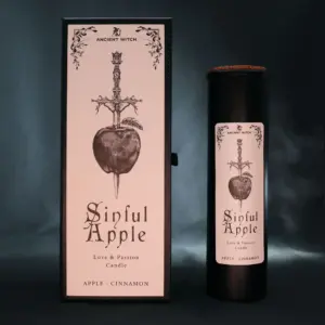 Ancient Witch Ritual Candles – Sinful Apple | www.artisangoods.co.uk 6
